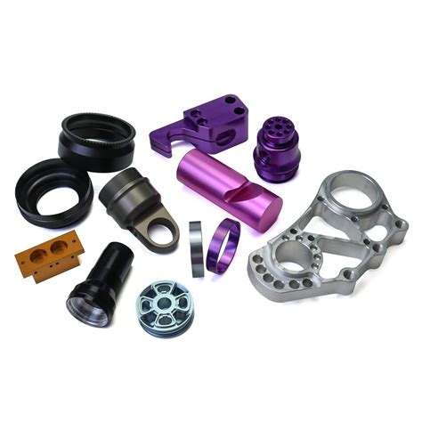 anodized cnc machine parts